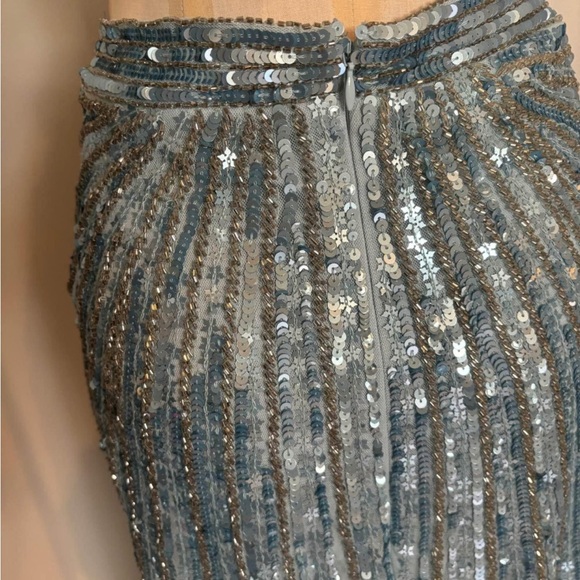 Mac Duggal Ice Blue 🧊 Sequin Gown - Picture 6 of 8